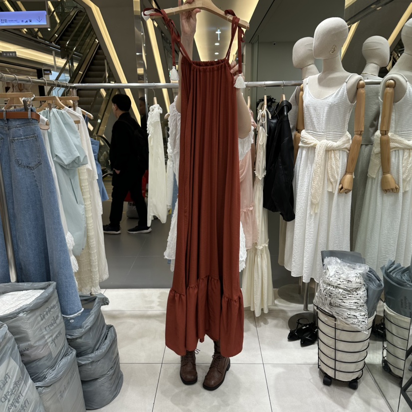 XPARTY韓國代購女裝新品時尚人氣休閑熱賣26春夏推薦連衣裙XPARTY連衣裙圖色2