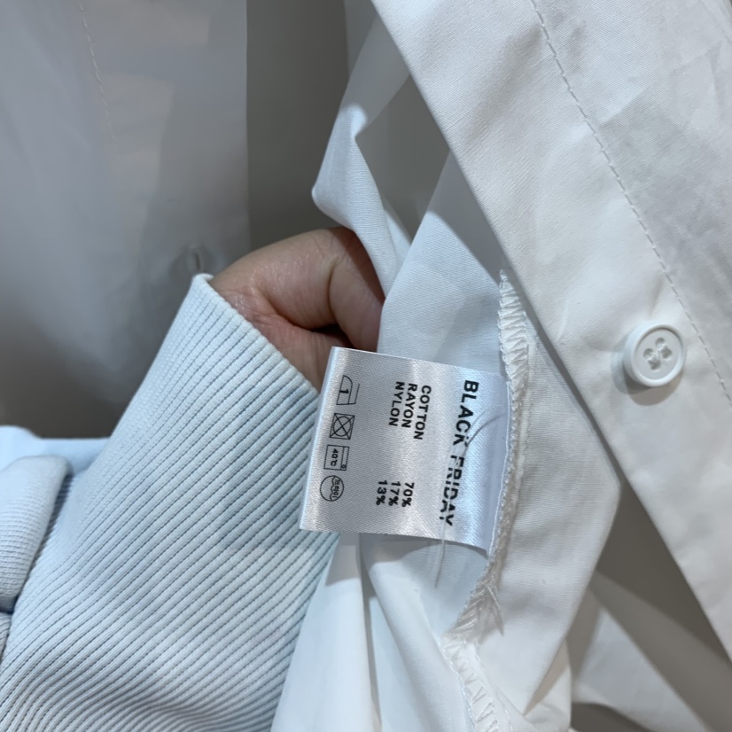 BLACKFRIDAY韓國直郵實拍女士新款時尚休閑人氣襯衫蕾絲衫BLACK FRIDAY襯衫/蕾絲衫