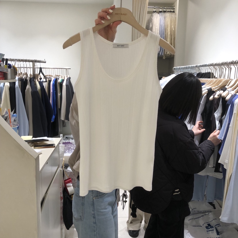 NAVYBURST韓國代購女裝新款推薦時尚休閑26春夏熱賣吊帶背心NAVY BURST吊帶/背心圖色1