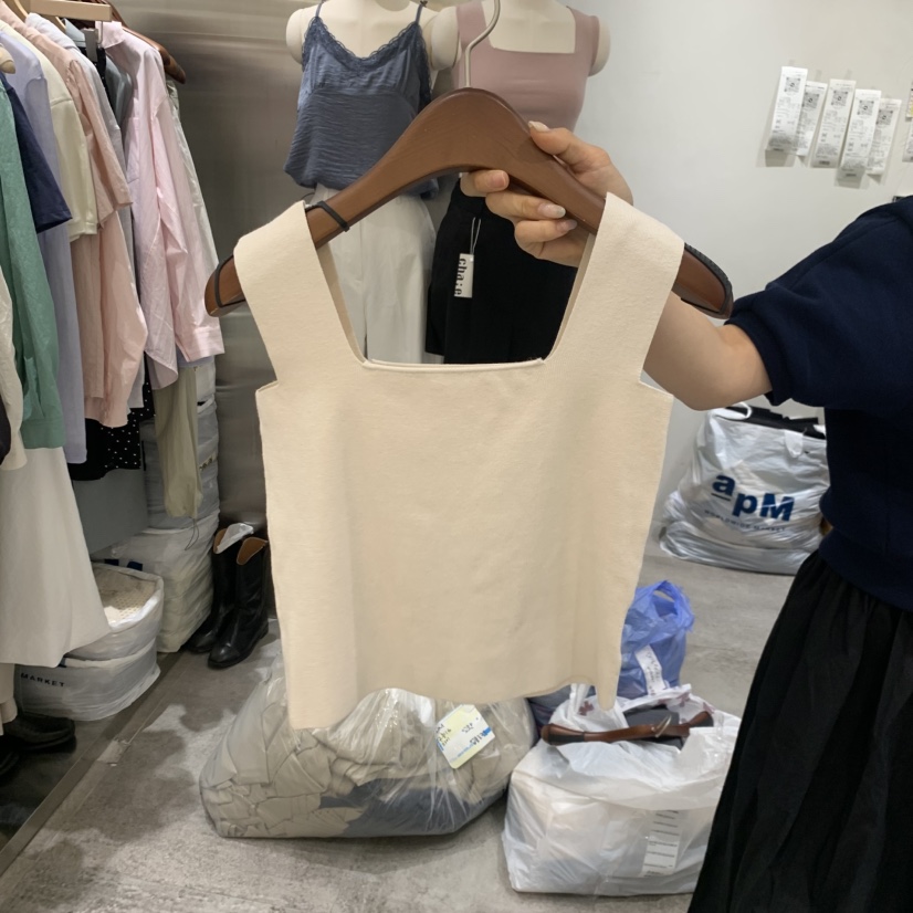 CHAE韓國東大門直郵女裝新品26春夏熱賣職業休閑吊帶背心CHAE吊帶/背心