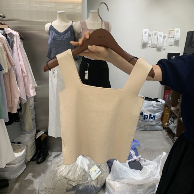 CHAE韓國東大門直郵女裝新品26春夏熱賣職業休閑吊帶背心CHAE吊帶/背心圖色2