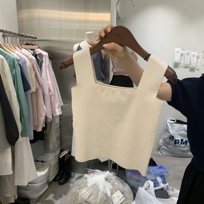 CHAE韓國東大門直郵女裝新品26春夏熱賣職業休閑吊帶背心CHAE吊帶/背心圖色3