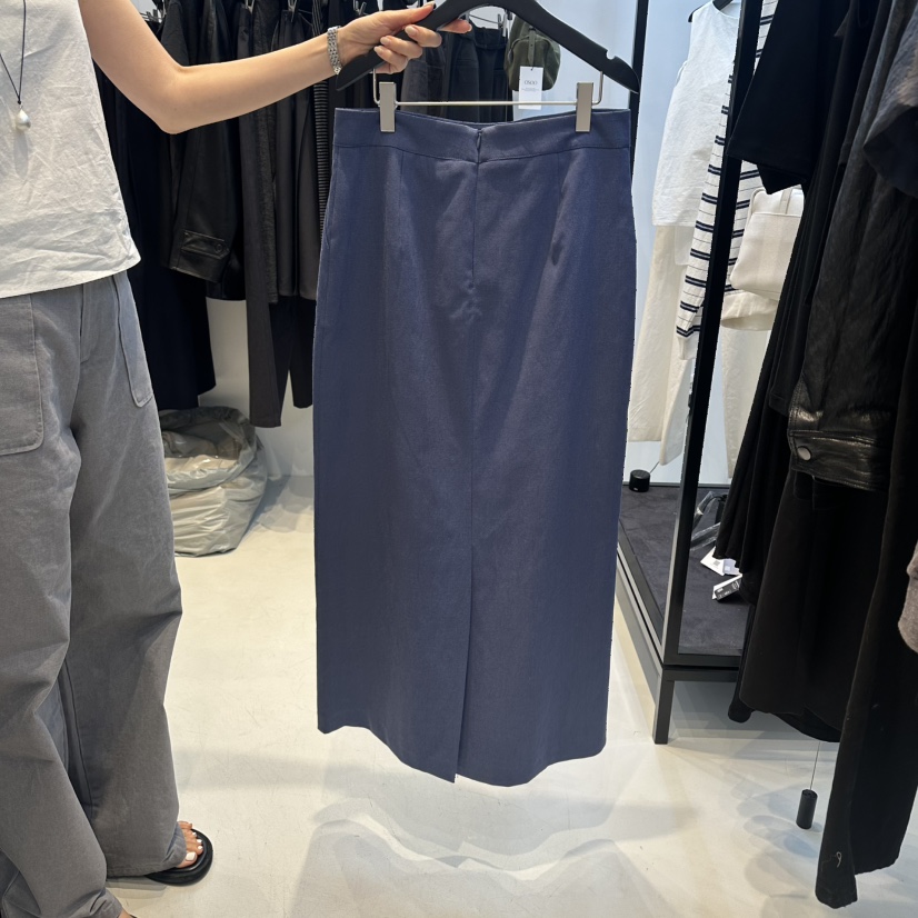 OSOO韓國直郵女裝新品26春夏熱賣時尚人氣職業休閑長裙亞麻OSOO長裙