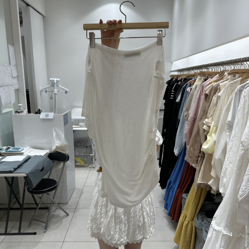 XPARTY韓國代購女裝新款人氣推薦熱賣時尚休閑職業26春夏T恤XPARTYT恤圖色1