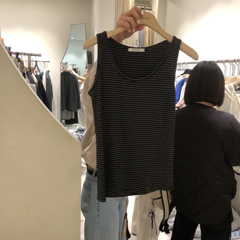 NAVYBURST韓國直郵女裝新品26春夏休閑熱賣推薦人氣吊帶背心NAVY BURST吊帶/背心圖色4