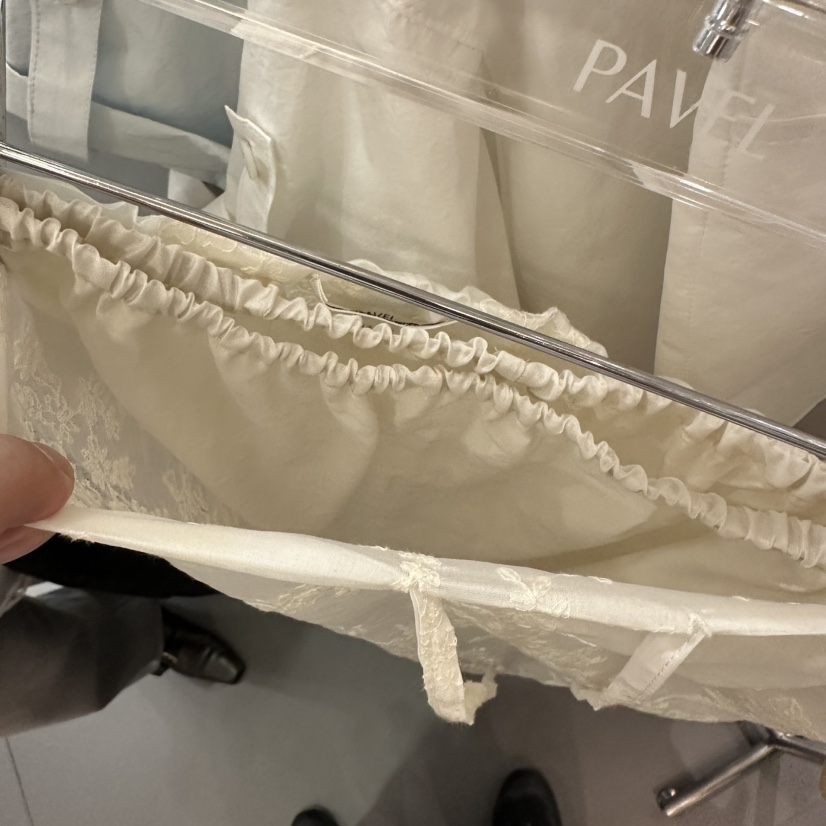 PAVEL韓國代購女士新款26春夏職業推薦休閑半身裙中短裙透視PAVEL半身裙/中短裙