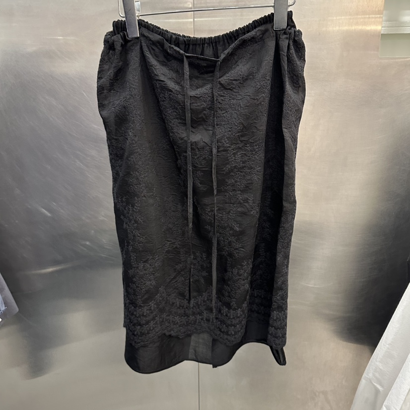 PAVEL韓國代購女士新款26春夏職業推薦休閑半身裙中短裙透視PAVEL半身裙/中短裙圖色2