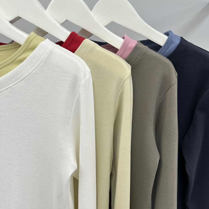 WATER/RIVER韓國代購女士新品休閑26春夏人氣時尚長袖T恤WATER/RIVER長袖T恤