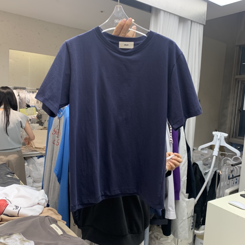 LEESEED-A韓國直郵女士新品26春夏人氣職業休閑時尚推薦T恤SEeD/LEESEEDT恤圖色1