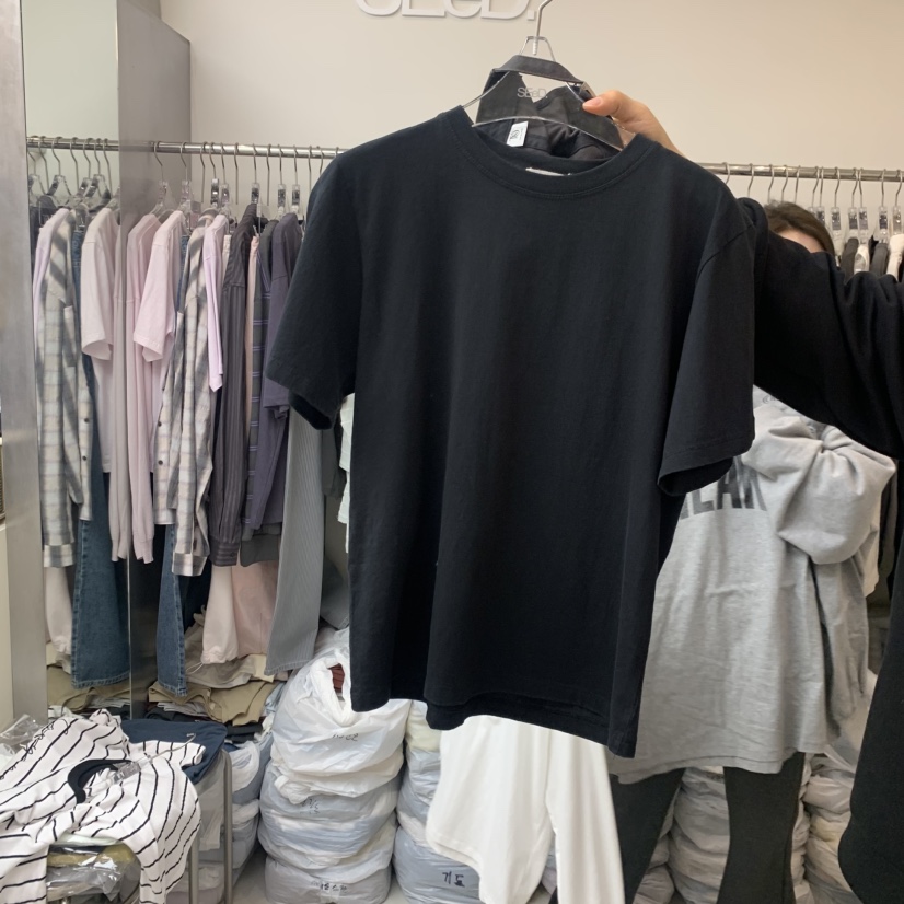 LEESEED-A韓國直郵女士新品26春夏人氣職業休閑時尚推薦T恤SEeD/LEESEEDT恤圖色2