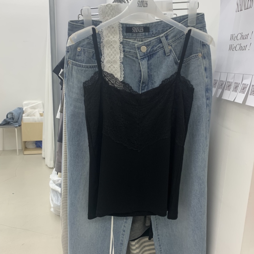 STAINLESS韓國東大門直郵女士新品時尚推薦人氣吊帶背心蕾絲STAINLESS吊帶/背心圖色2