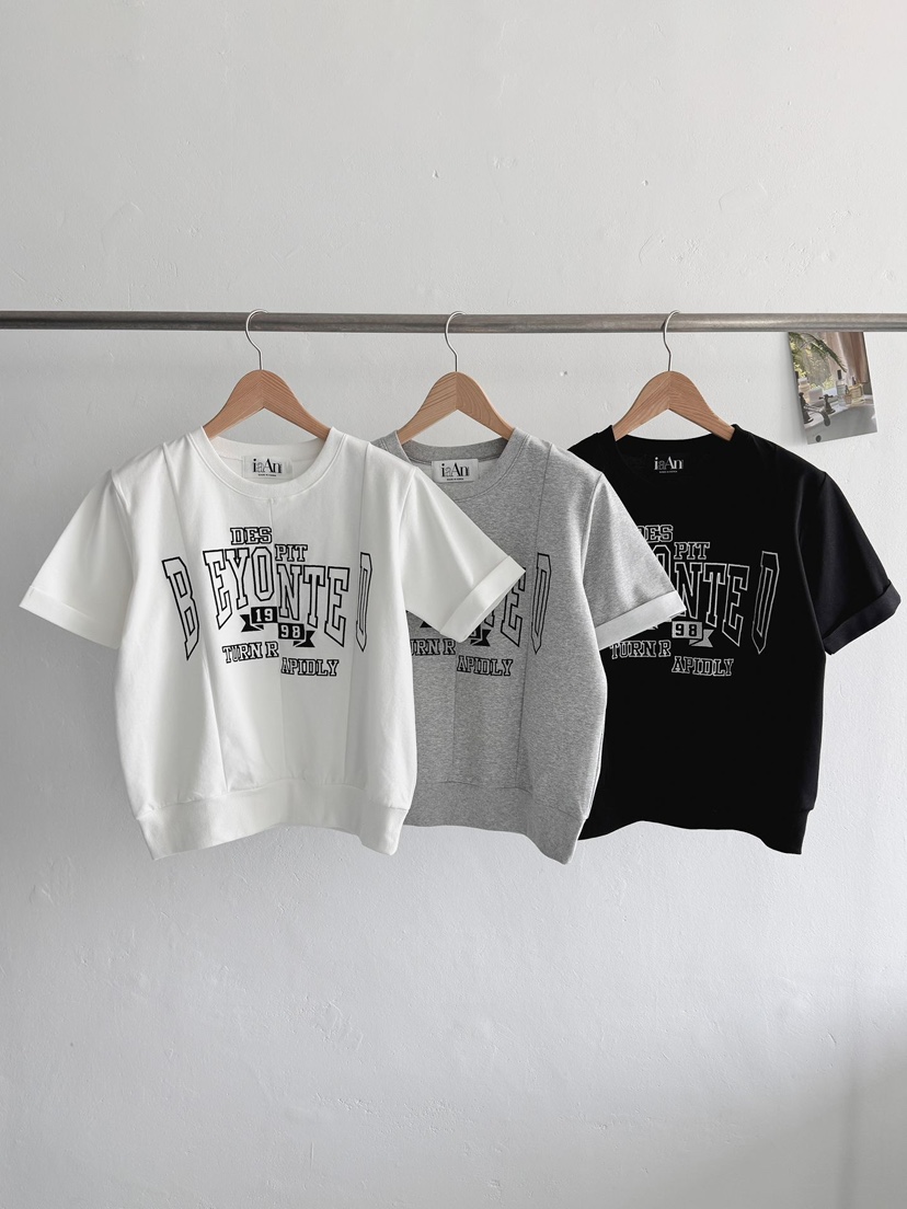 IAAN韓國東大門直郵女士新品26春夏時尚人氣熱賣推薦職業T恤iaAnT恤