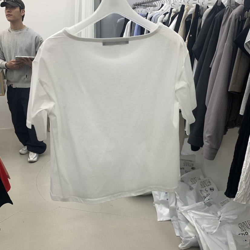 STAINLESS韓國直郵女士新品26春夏熱賣休閑職業時尚人氣T恤STAINLESST恤