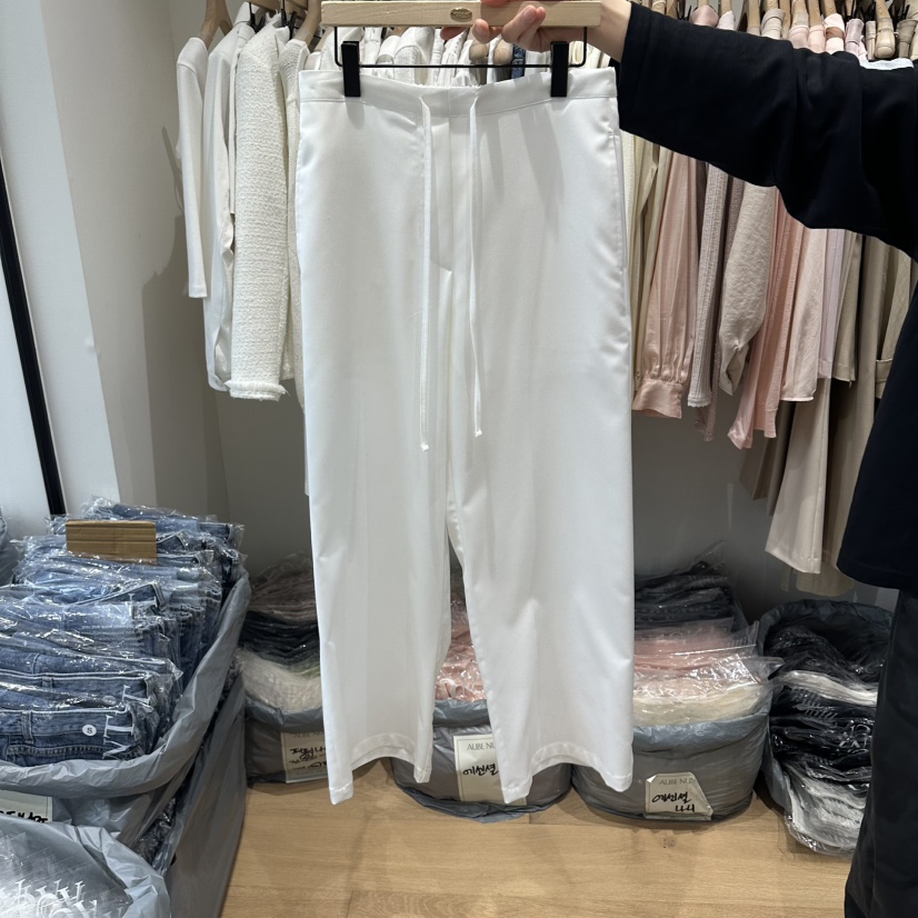 aube nunt韓國代購女裝新款時尚職業26春夏人氣推薦休閑褲aube nunt休閑褲圖色1