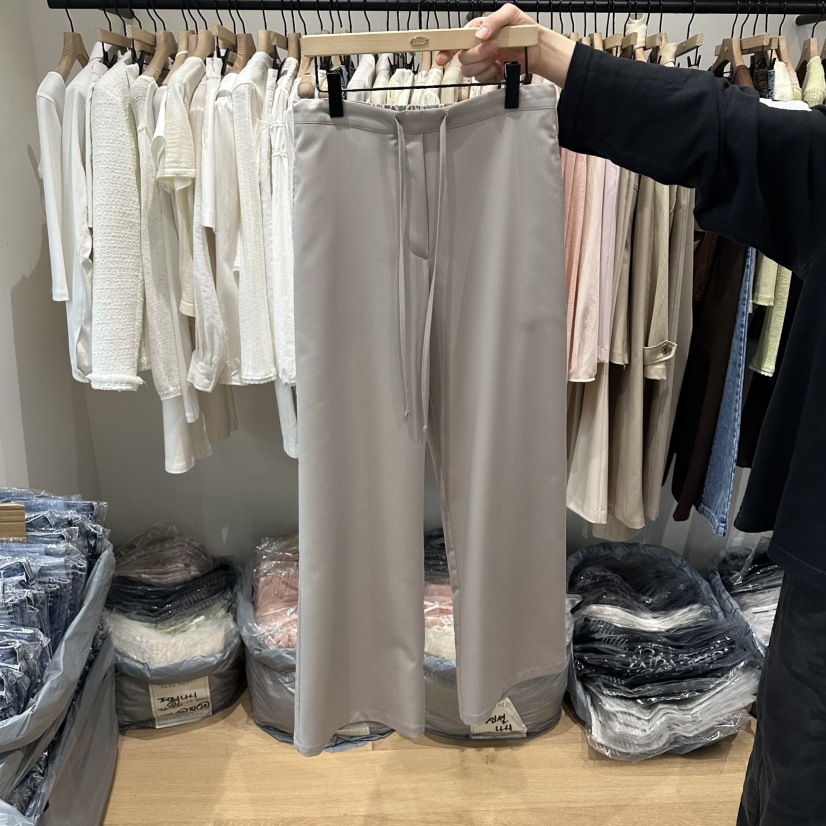 aube nunt韓國代購女裝新款時尚職業26春夏人氣推薦休閑褲aube nunt休閑褲圖色2