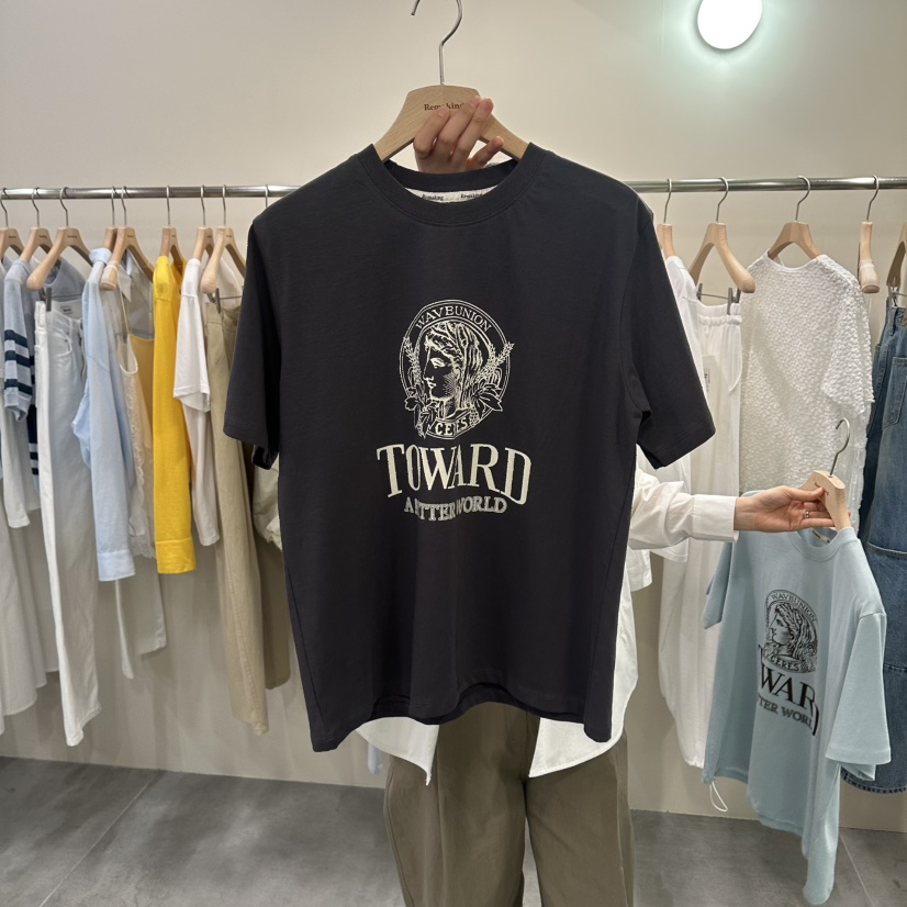 URBANSTORY/REMAKING韓國直郵實拍女士新品休閑人氣職業T恤Remaking/URBANSTORYT恤圖色3