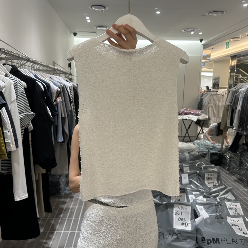 VIVE韓國東大門代購女士新款26春夏熱賣推薦時尚吊帶背心VIVE吊帶/背心