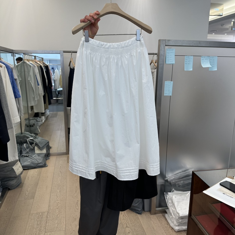 LTMS韓國東大門直郵女裝新款26春夏職業半身裙中短裙褶裥LTMS半身裙/中短裙