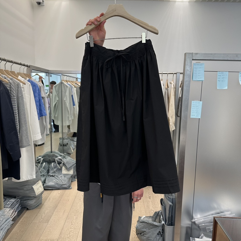 LTMS韓國東大門直郵女裝新款26春夏職業半身裙中短裙褶裥LTMS半身裙/中短裙圖色2