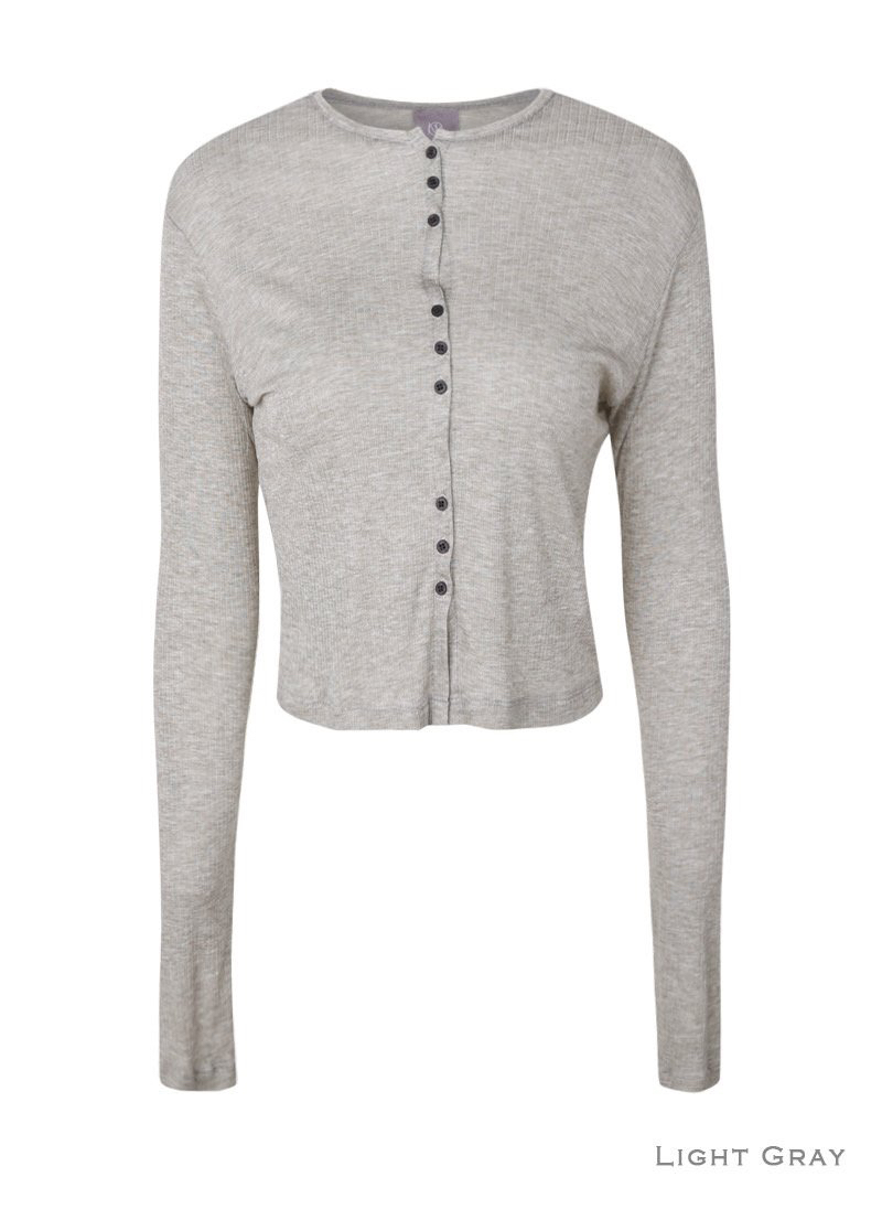 GLOW AND NYMPH韓國直郵女裝新款熱賣針織衫羊毛衫開襟GLOW AND NYMPH針織衫圖色1