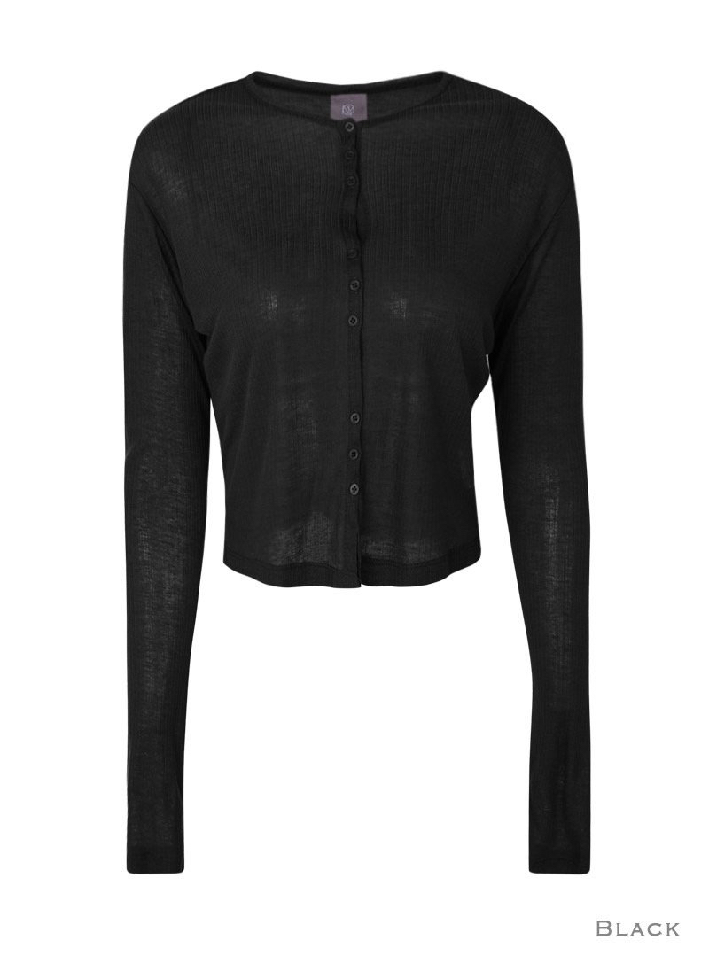 GLOW AND NYMPH韓國直郵女裝新款熱賣針織衫羊毛衫開襟GLOW AND NYMPH針織衫圖色3黑色