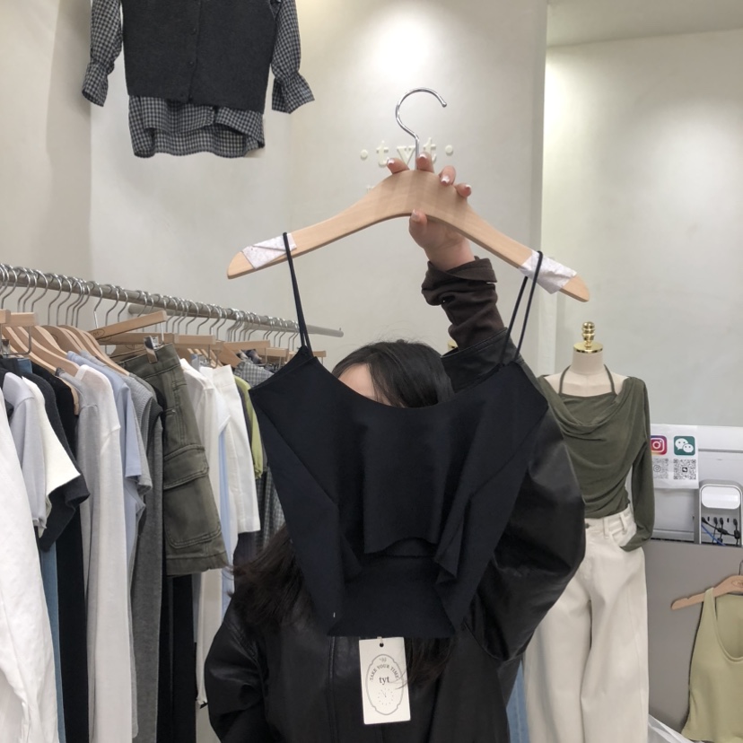 TAKE YOUE TIME韓國代購女士新款26春夏休閑人氣吊帶背心TAKE YOUE TIME吊帶/背心