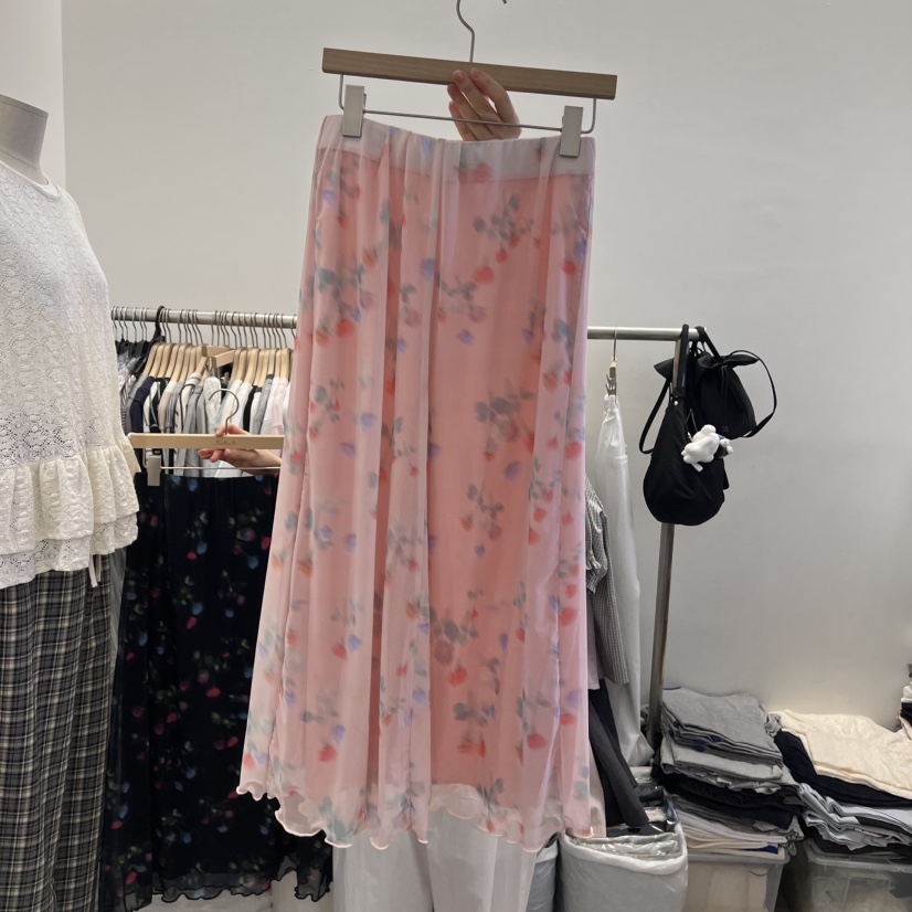 TAN&amp;COMO韓國代購女士新品人氣熱賣職業時尚推薦長裙tan-COMO長裙