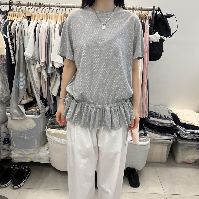 TAN&amp;COMO韓國直郵女裝新款職業時尚26春夏熱賣人氣T恤tan-COMOT恤