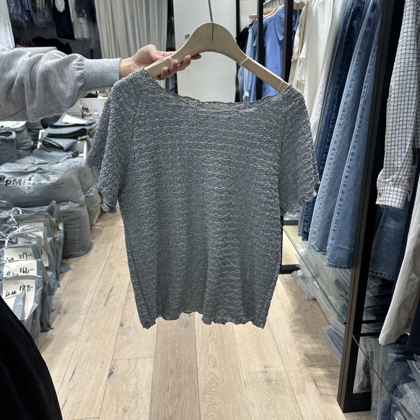 BRUNI/RICOTTA韓國東大門代購女裝新品職業熱賣人氣休閑T恤BRUNI/RICOTTAT恤圖色2