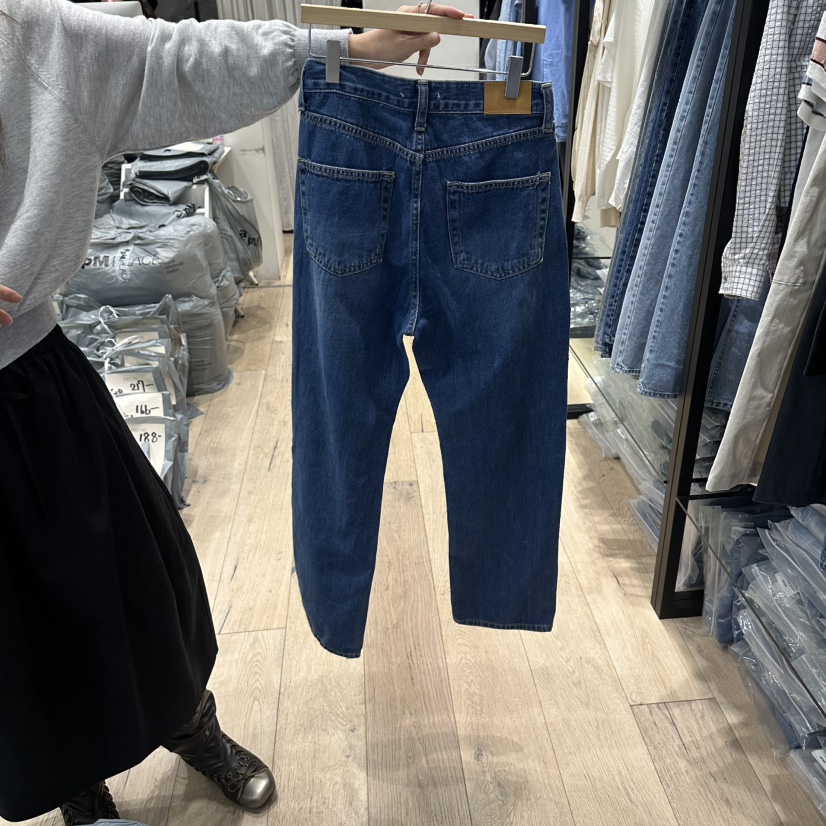 BRUNI/RICOTTA韓國東大門代購女士新品職業時尚人氣牛仔褲BRUNI/RICOTTA牛仔褲