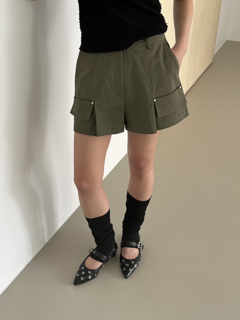 VIVE韓國代購女裝新款時尚推薦職業26春夏熱賣人氣休閑短褲VIVE短褲