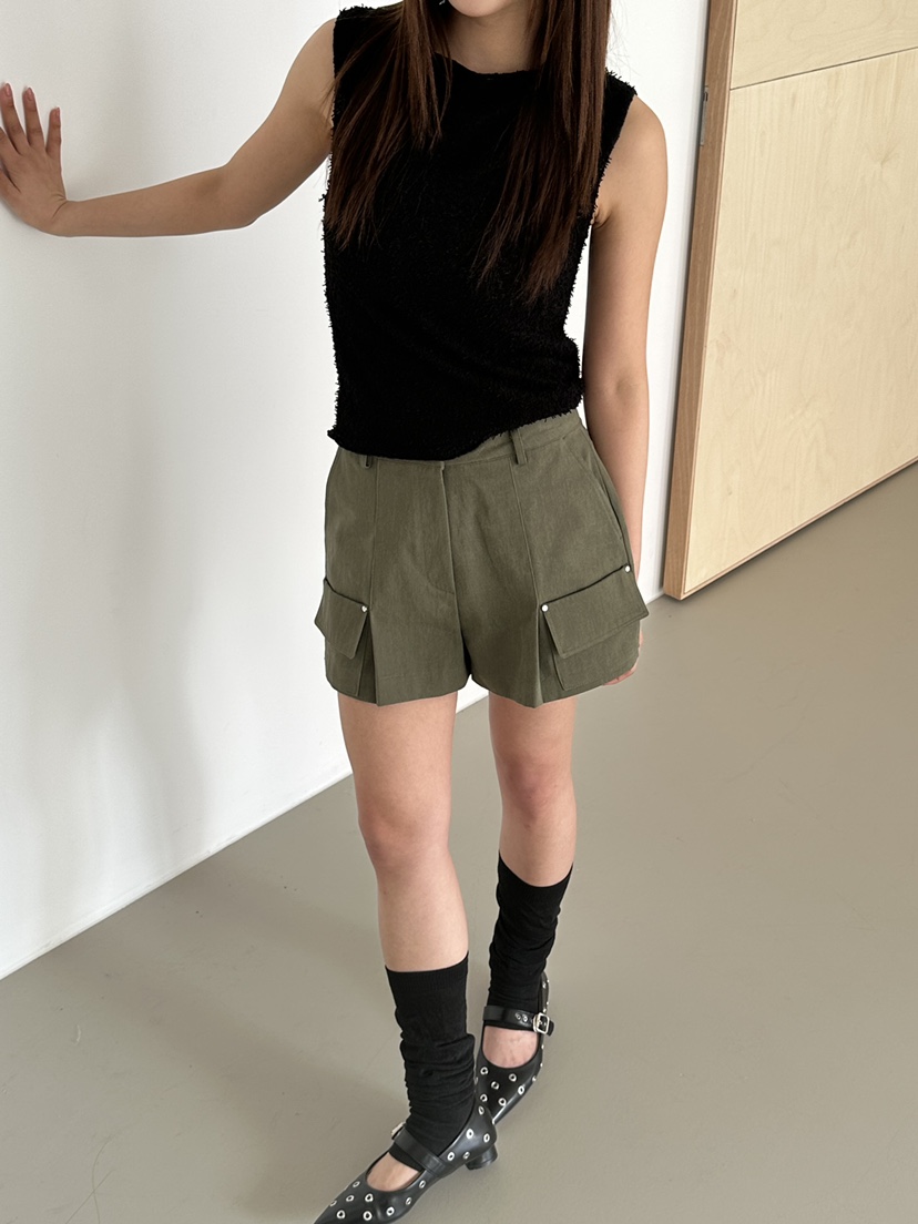 VIVE韓國代購女裝新款時尚推薦職業26春夏熱賣人氣休閑短褲VIVE短褲