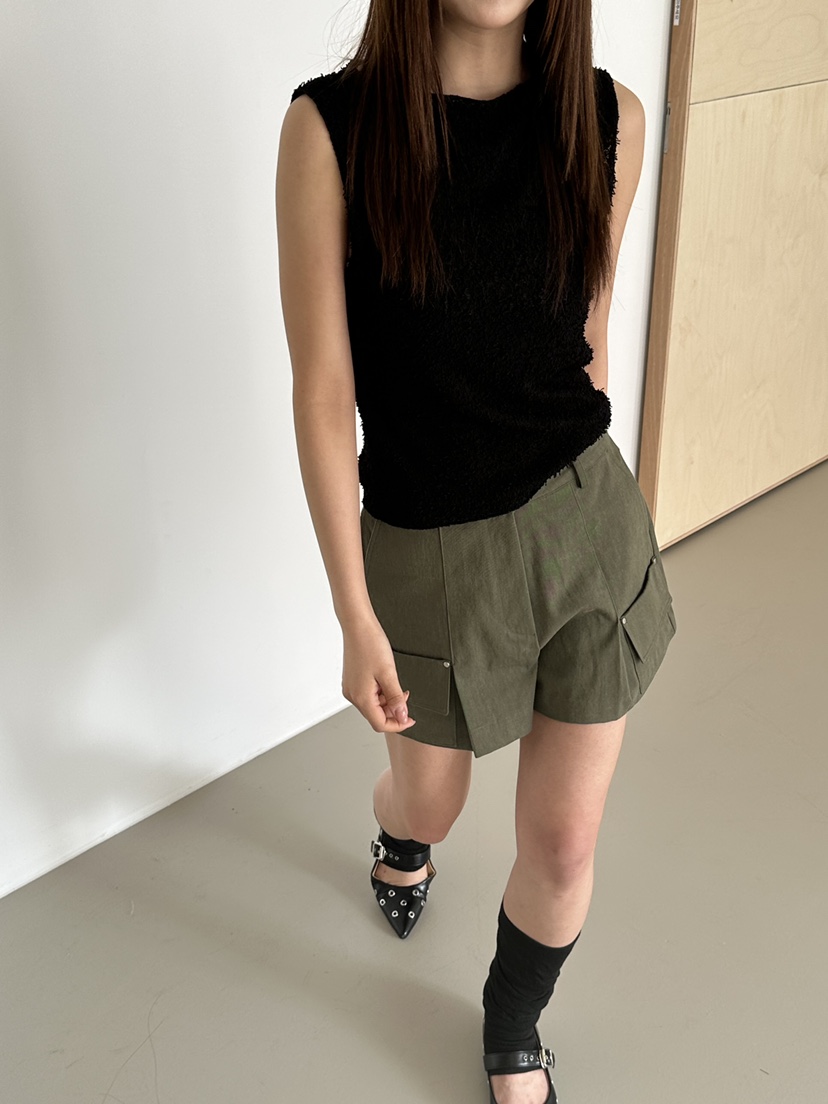 VIVE韓國代購女裝新款時尚推薦職業26春夏熱賣人氣休閑短褲VIVE短褲