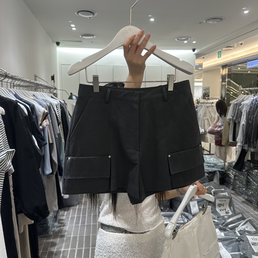 VIVE韓國代購女裝新款時尚推薦職業26春夏熱賣人氣休閑短褲VIVE短褲圖色3