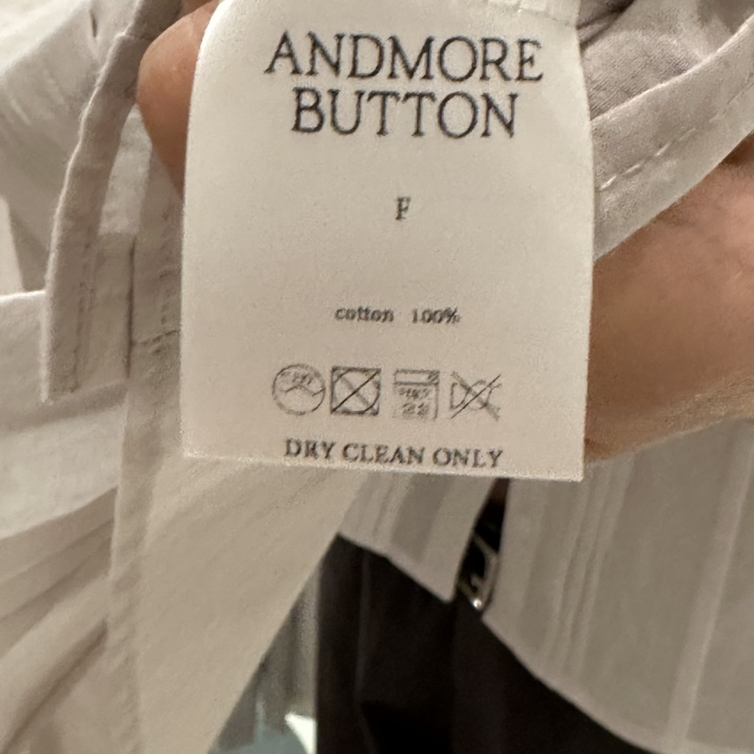ANDMORE BUTTON韓國東大門代購女裝新品休閑襯衫蕾絲衫褶裥ANDMORE BUTTON襯衫/蕾絲衫