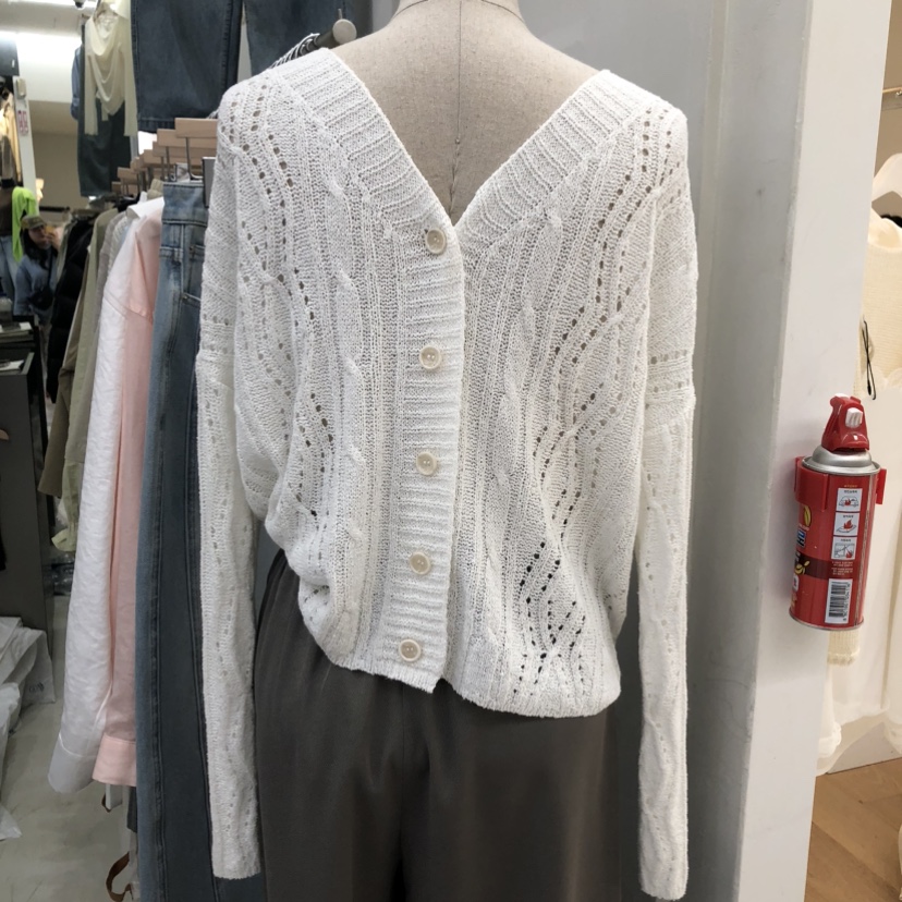 TAKE YOUE TIME韓國代購女士新款推薦針織衫不含內搭羊毛衫開襟TAKE YOUE TIME針織衫