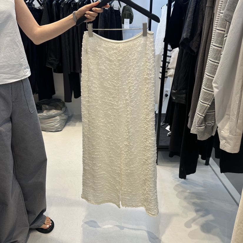 OSOO韓國直郵實拍女裝新品人氣熱賣時尚26春夏推薦休閑長裙OSOO長裙