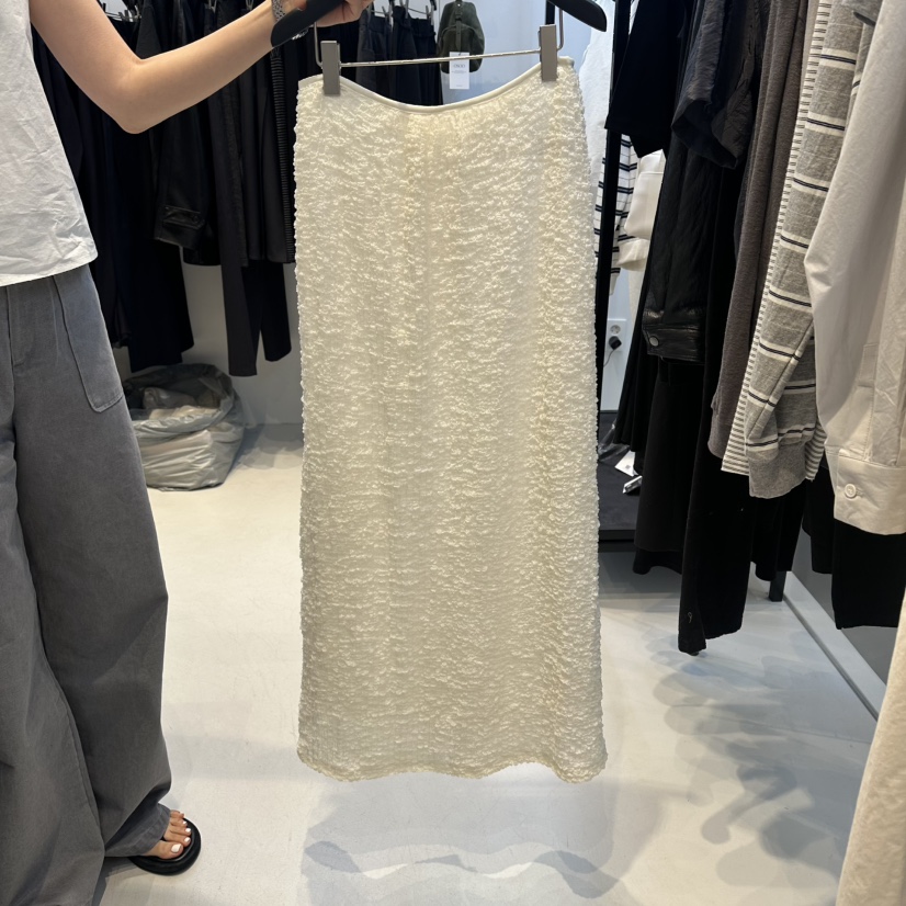 OSOO韓國直郵實拍女裝新品人氣熱賣時尚26春夏推薦休閑長裙OSOO長裙圖色1