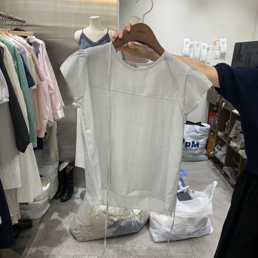 CHAE韓國直郵女士新品休閑人氣熱賣推薦時尚職業襯衫蕾絲衫CHAE襯衫/蕾絲衫圖色2