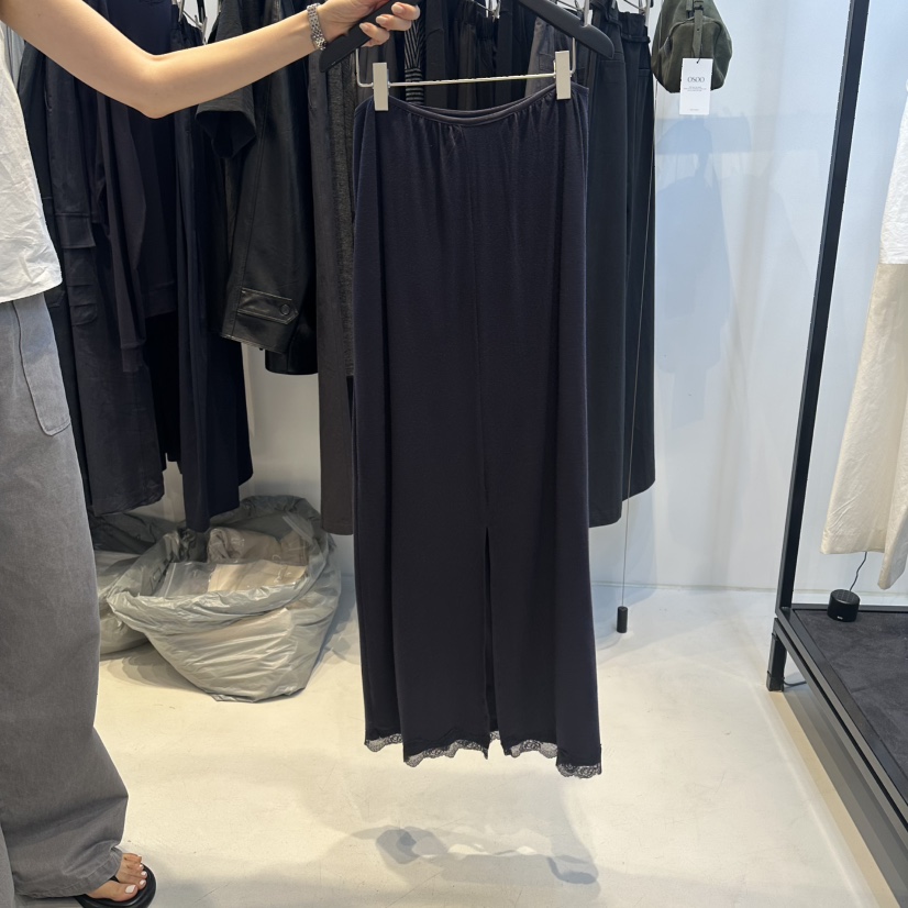 OSOO韓國東大門代購女士新品休閑時尚人氣熱賣推薦長裙蕾絲OSOO長裙