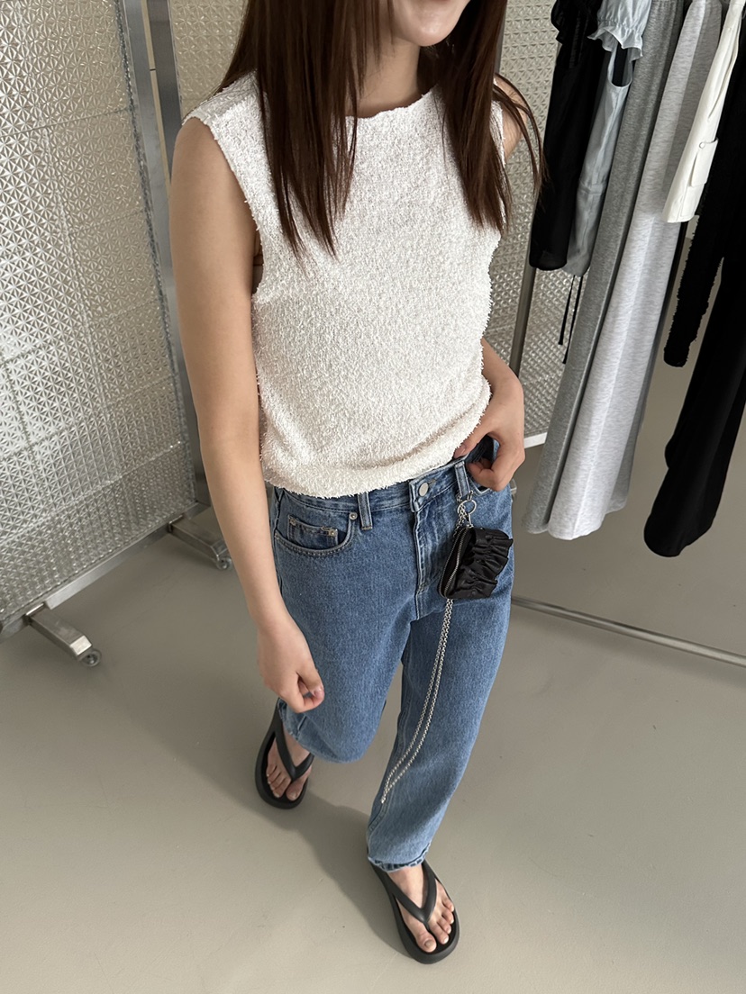 VIVE韓國直郵女裝新款推薦熱賣26春夏職業人氣時尚牛仔褲VIVE牛仔褲