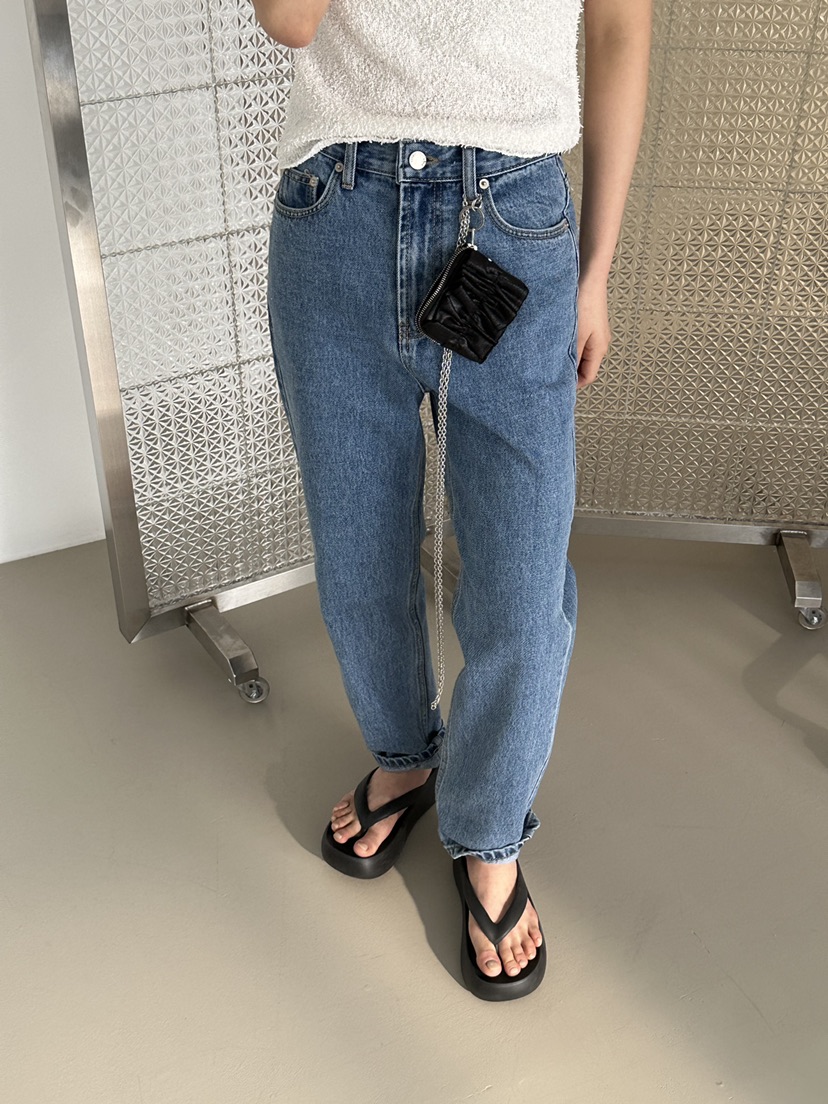 VIVE韓國直郵女裝新款推薦熱賣26春夏職業人氣時尚牛仔褲VIVE牛仔褲