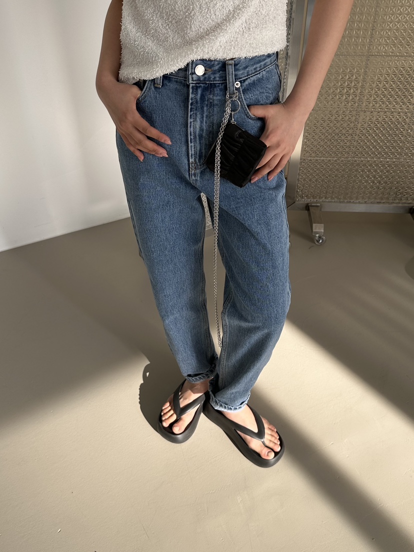 VIVE韓國直郵女裝新款推薦熱賣26春夏職業人氣時尚牛仔褲VIVE牛仔褲