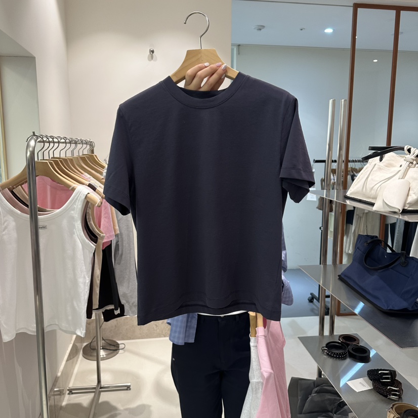 ANDMORE BUTTON韓國代購女裝新款時尚職業推薦熱賣休閑T恤ANDMORE BUTTONT恤圖色5