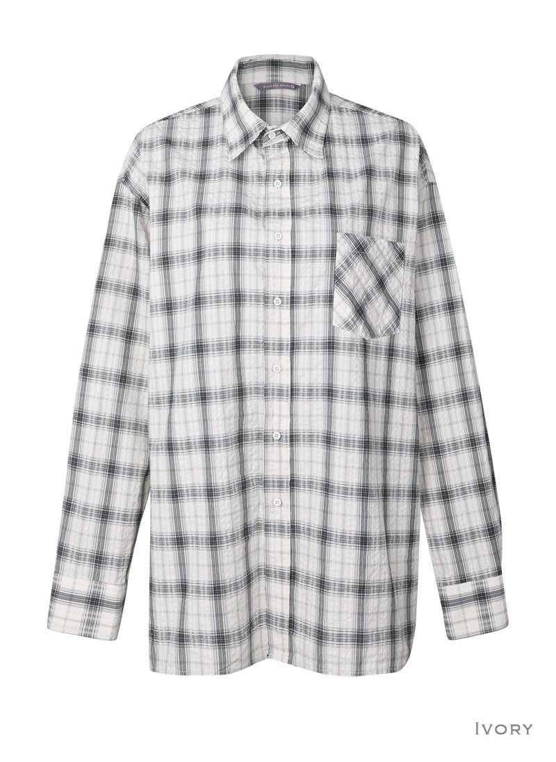 GLOW AND NYMPH韓國直郵女士新品時尚推薦26春夏襯衫蕾絲衫GLOW AND NYMPH襯衫/蕾絲衫圖色1