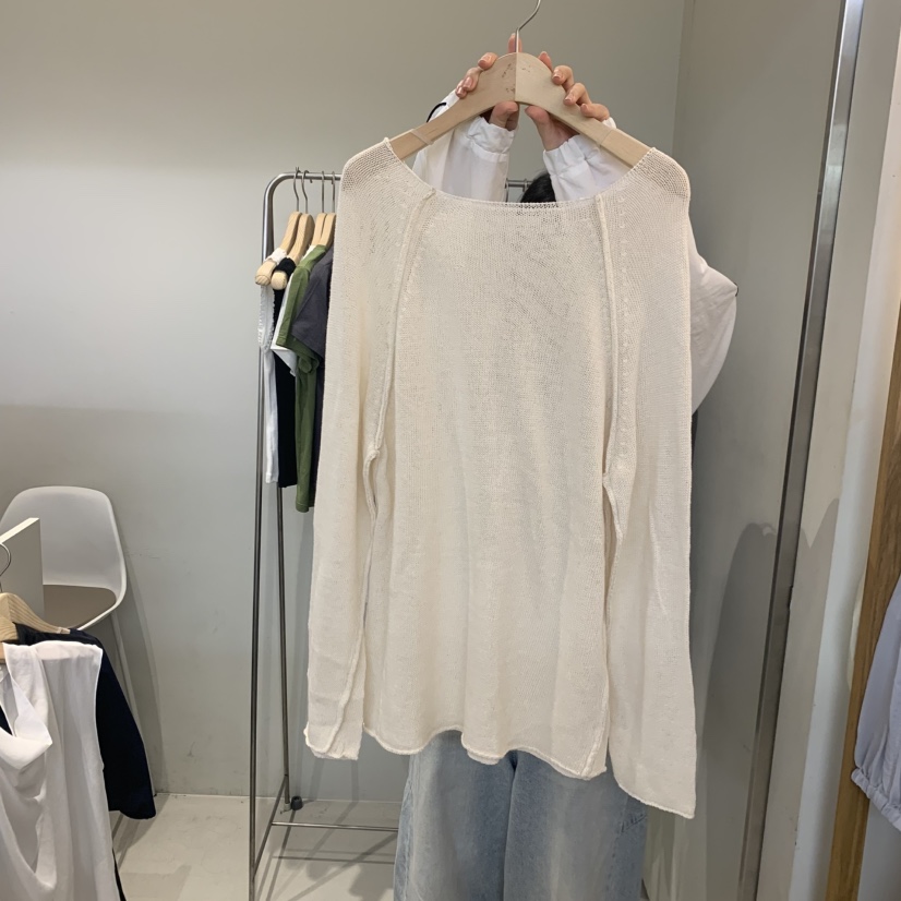 OUTRENE韓國東大門代購女裝新款時尚人氣熱賣休閑26春夏針織衫OUTRENE針織衫圖色2