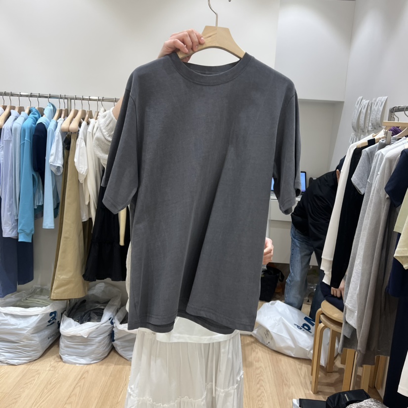 HAUS-A韓國直郵實拍女裝新款休閑時尚26春夏熱賣推薦T恤HAUSWOMENT恤圖色3