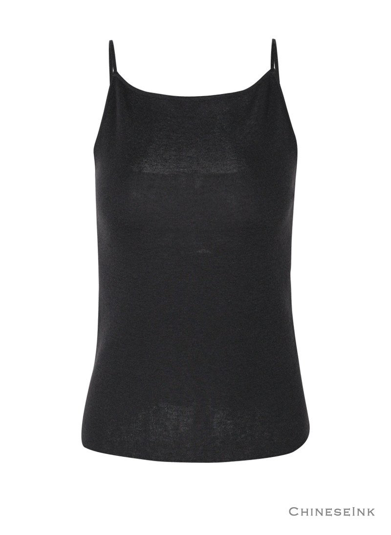 GLOW AND NYMPH韓國直郵女士新款推薦熱賣時尚吊帶背心GLOW AND NYMPH吊帶/背心圖色2木炭色