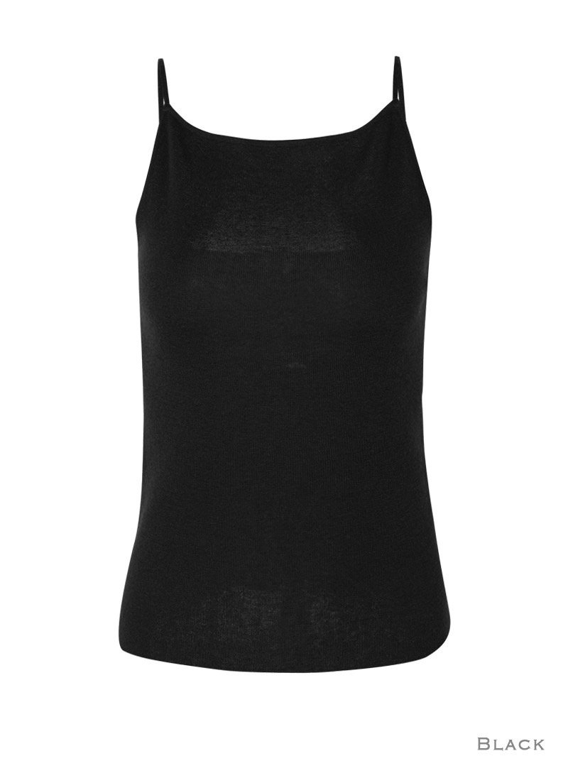 GLOW AND NYMPH韓國直郵女士新款推薦熱賣時尚吊帶背心GLOW AND NYMPH吊帶/背心圖色3黑色