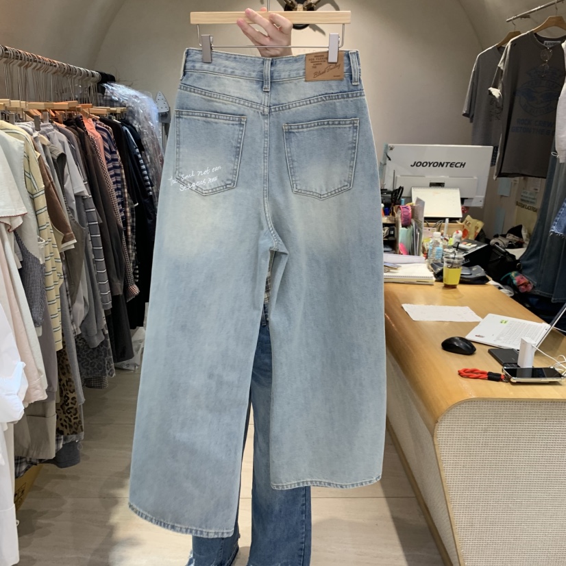 BLACKFRIDAY韓國直郵女士新品休閑人氣熱賣時尚26春夏牛仔褲BLACK FRIDAY牛仔褲